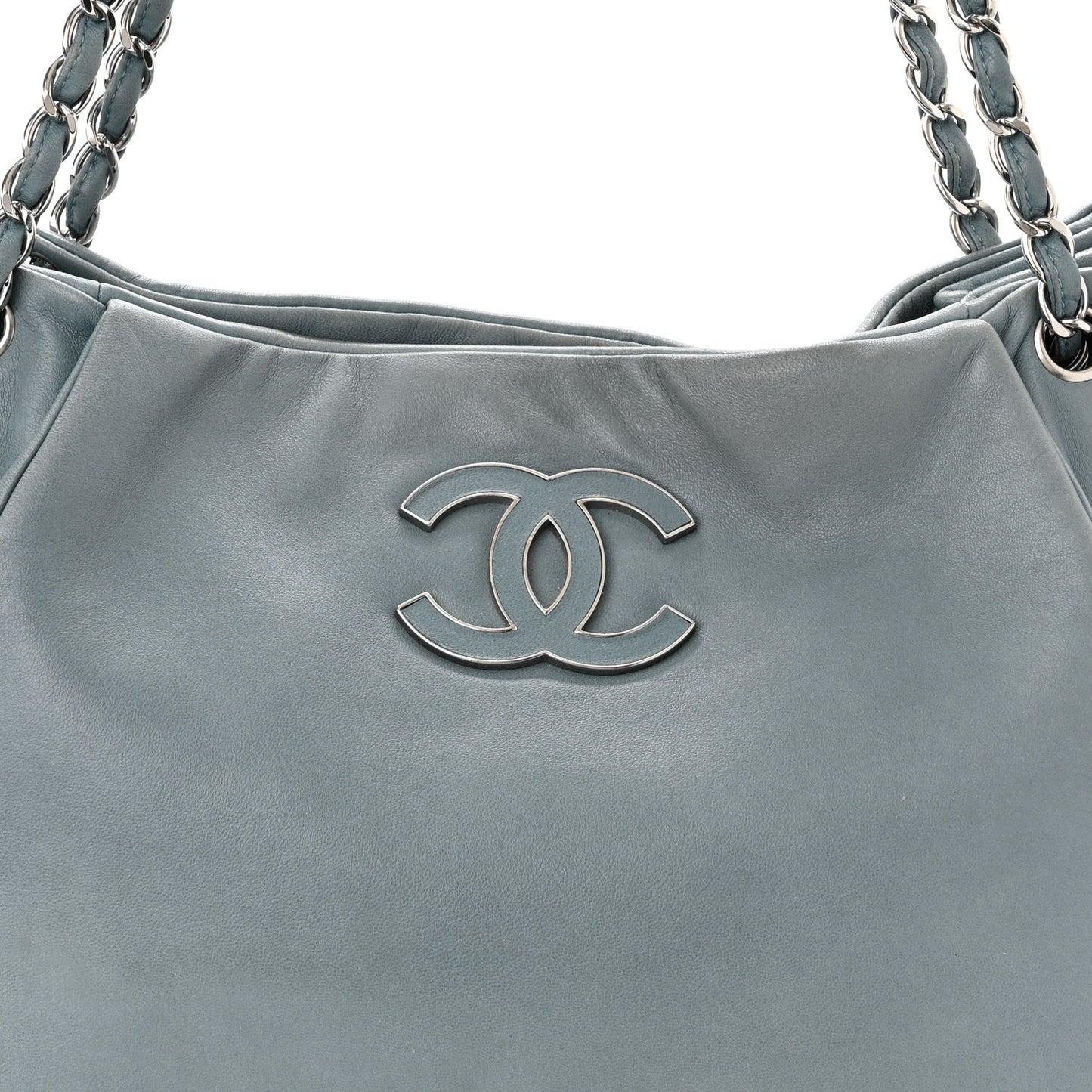 Lambskin Sensual Hobo Blue