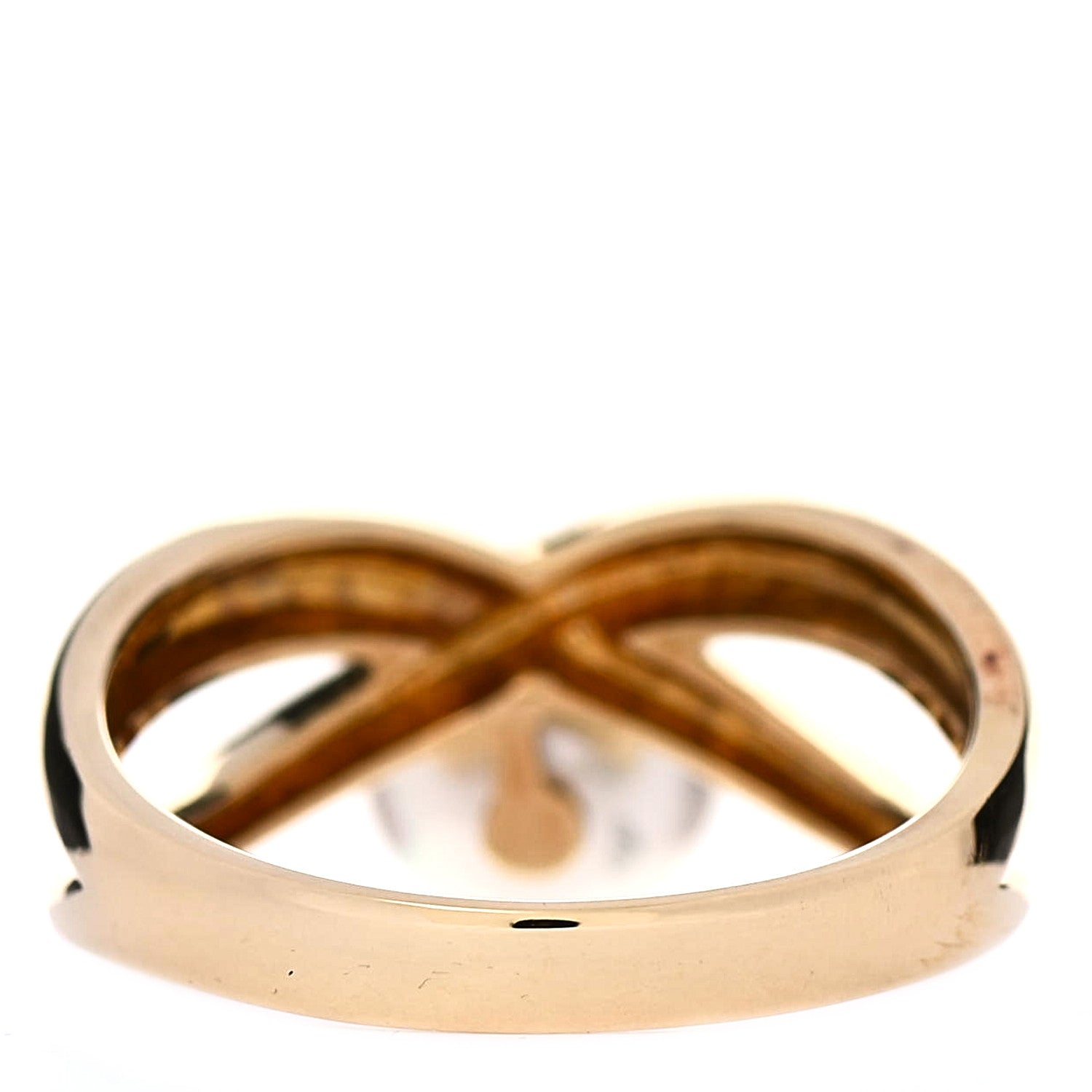 Mikimoto 18K Yellow Gold 8mm Akoya Pearl Ring 55 7.25 4 of 7