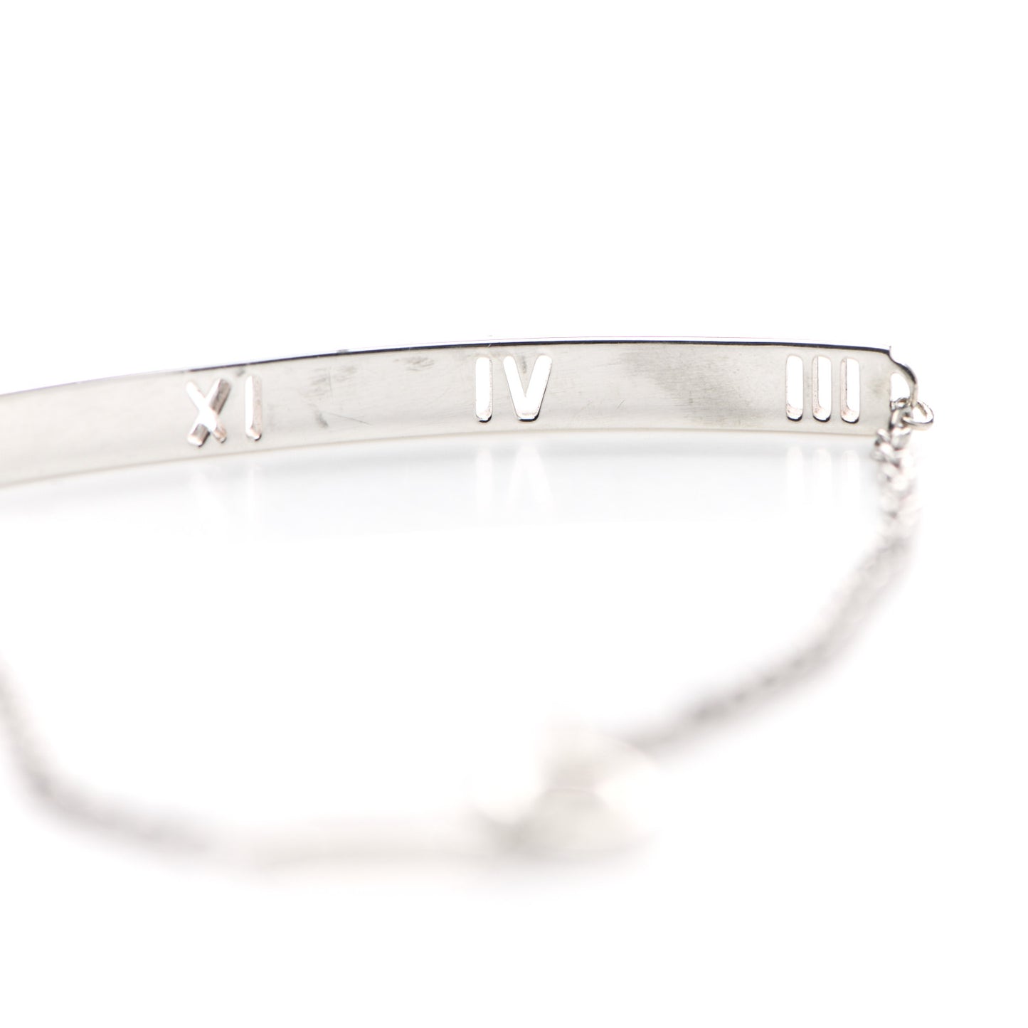 Sterling Silver Atlas Bar Pierced Bracelet