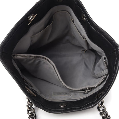 Chanel Lambskin Quilted Tote Black 5 of 12