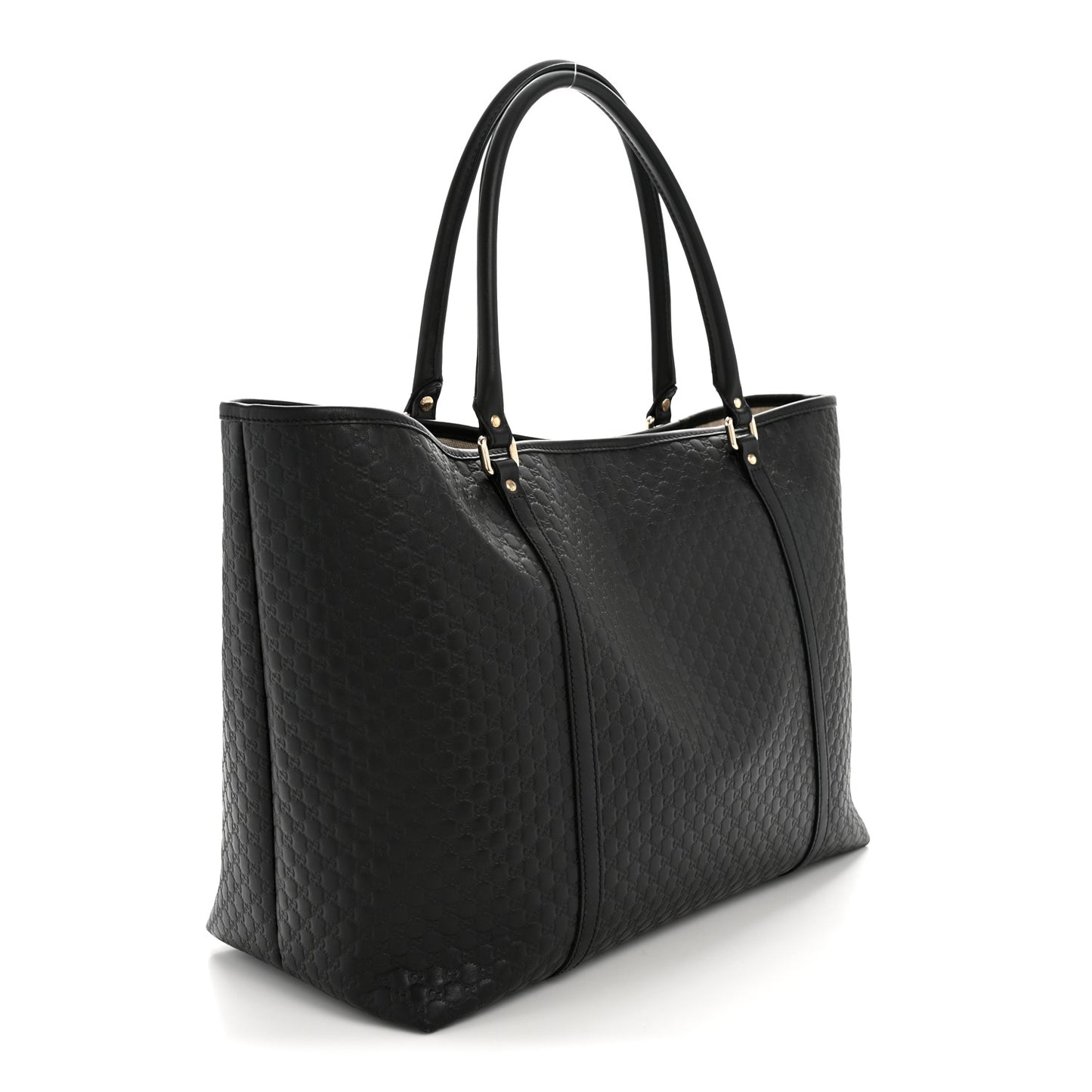 Microguccissima Large Joy Tote Black