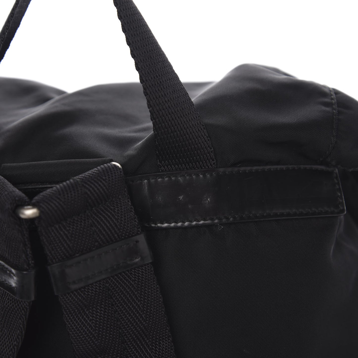 Nylon Vela Medium Backpack Black