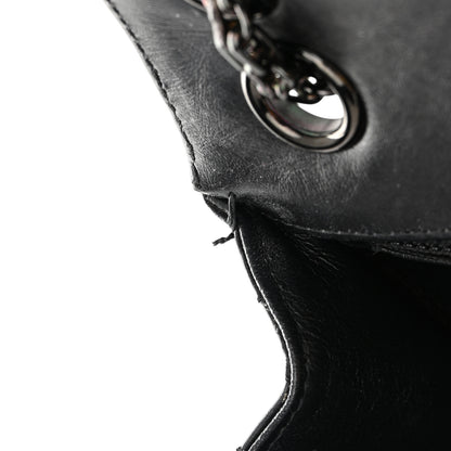 Chanel Aged Calfskin Chevron Quilted 2.55 Reissue Mini Flap So Black 12 of 12