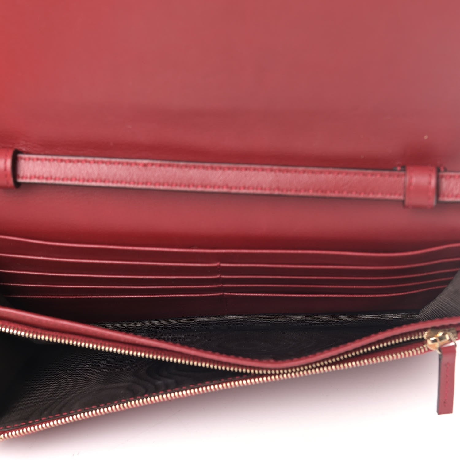 Gucci Microguccissima Crossbody Wallet Red 4 of 8