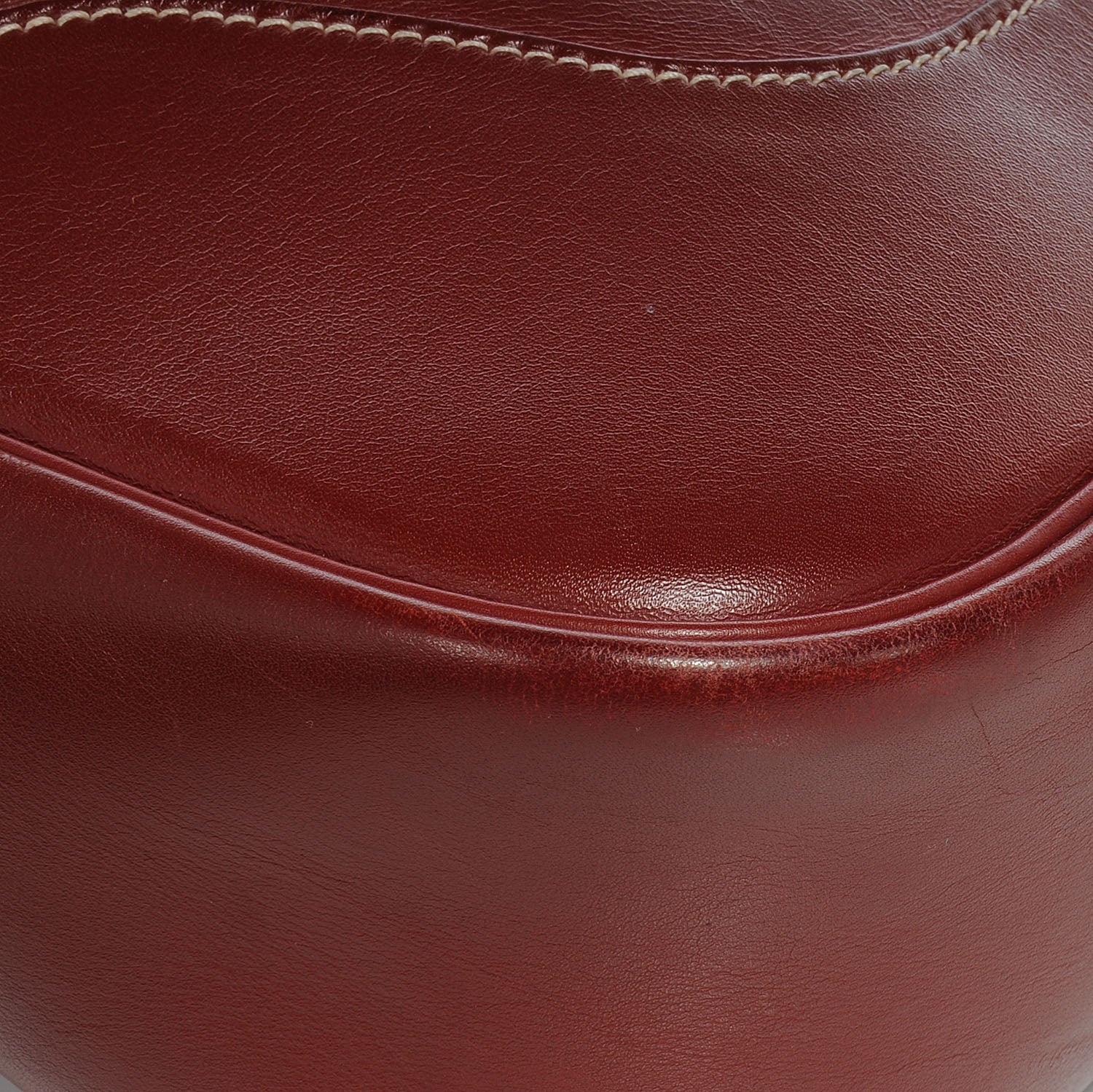 Hermes Box Leather Trim 35 Rouge H 5 of 9