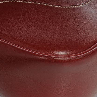 Hermes Box Leather Trim 35 Rouge H 5 of 9