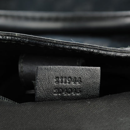 Gucci Monogram Medium Sukey Tote Black 7 of 8