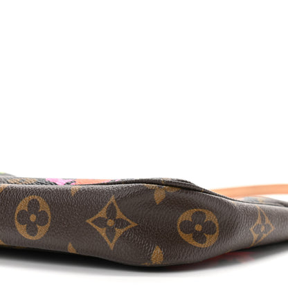 Louis Vuitton Monogram Roses Pochette Accessories 9 of 10