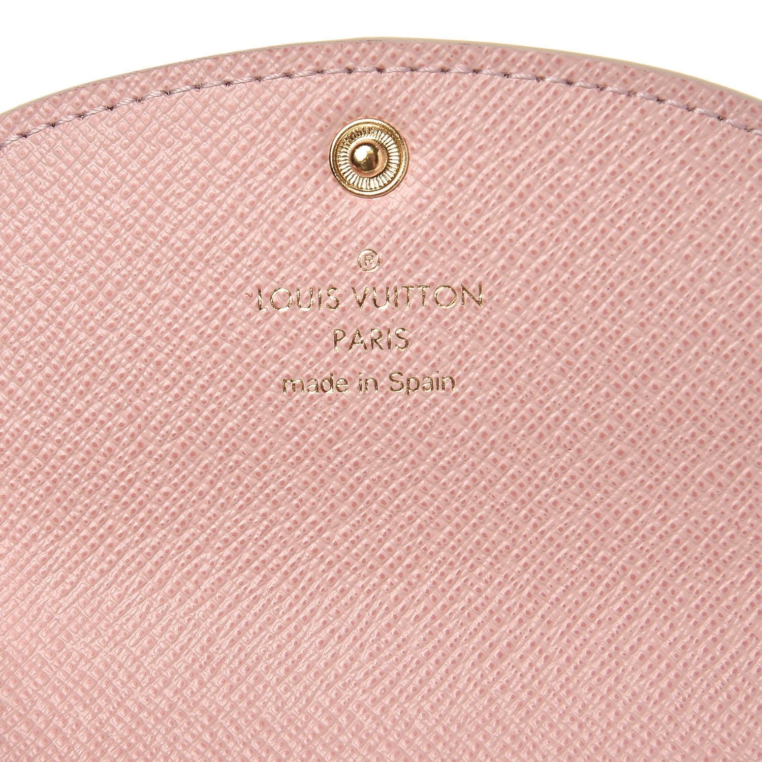 Louis Vuitton Damier Azur Rosalie Coin Purse Rose Ballerine 6 of 7