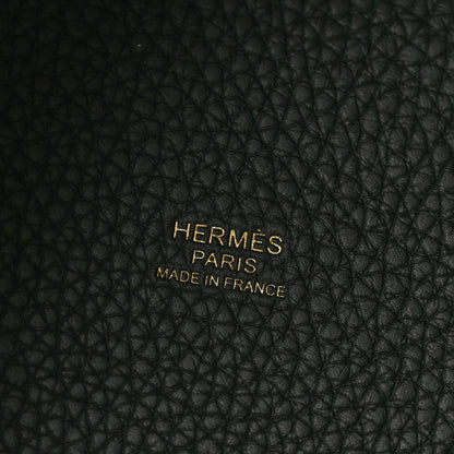 Hermes Taurillon Clemence Picotin Lock 18 PM Vert Mangrove 6 of 10