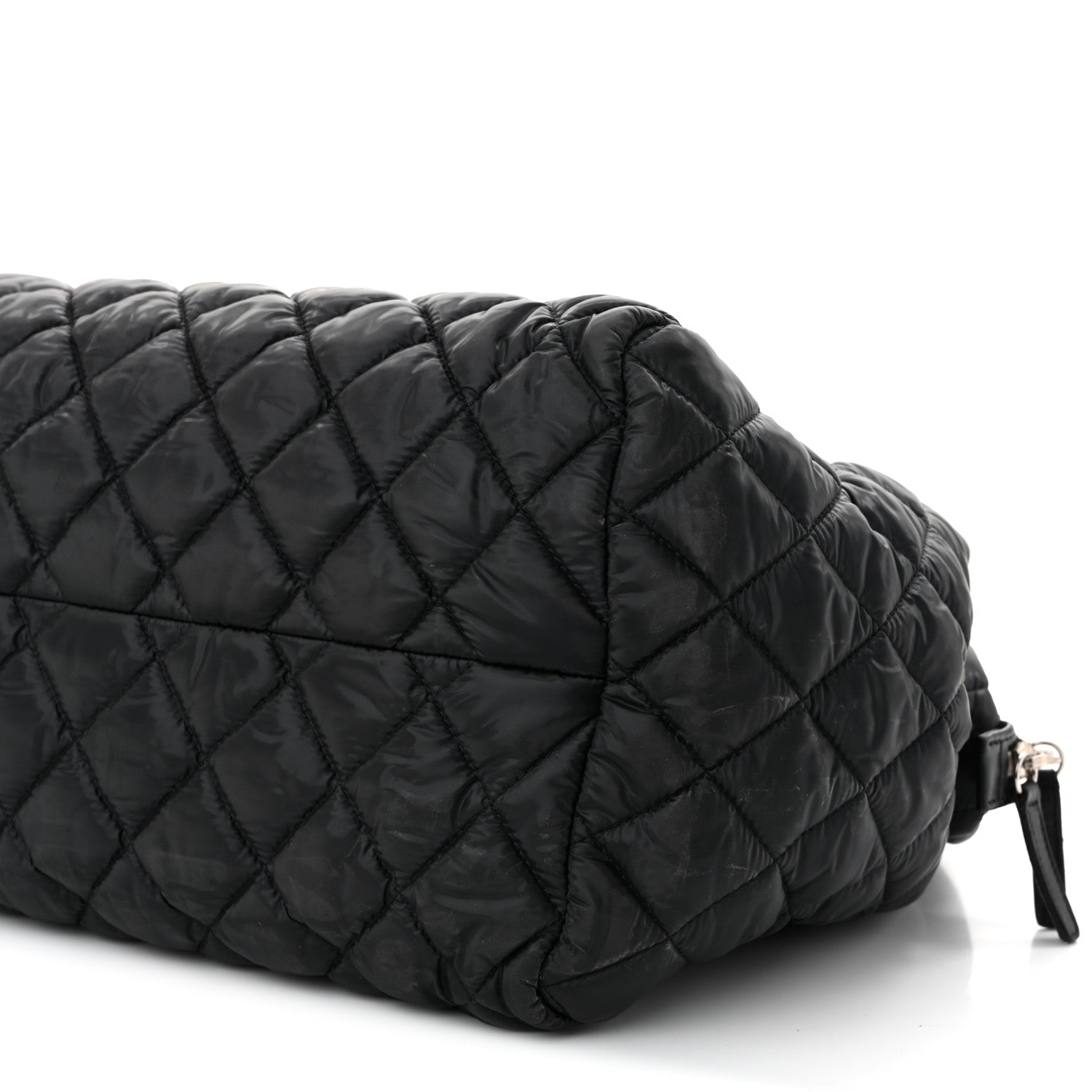 Chanel Nylon Coco Cocoon Bowler Black 10 of 10