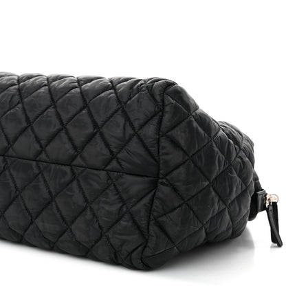 Chanel Nylon Coco Cocoon Bowler Black 10 of 10