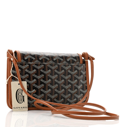 Goyard Goyardine Plumet Wallet Clutch Black Gold 3 of 9