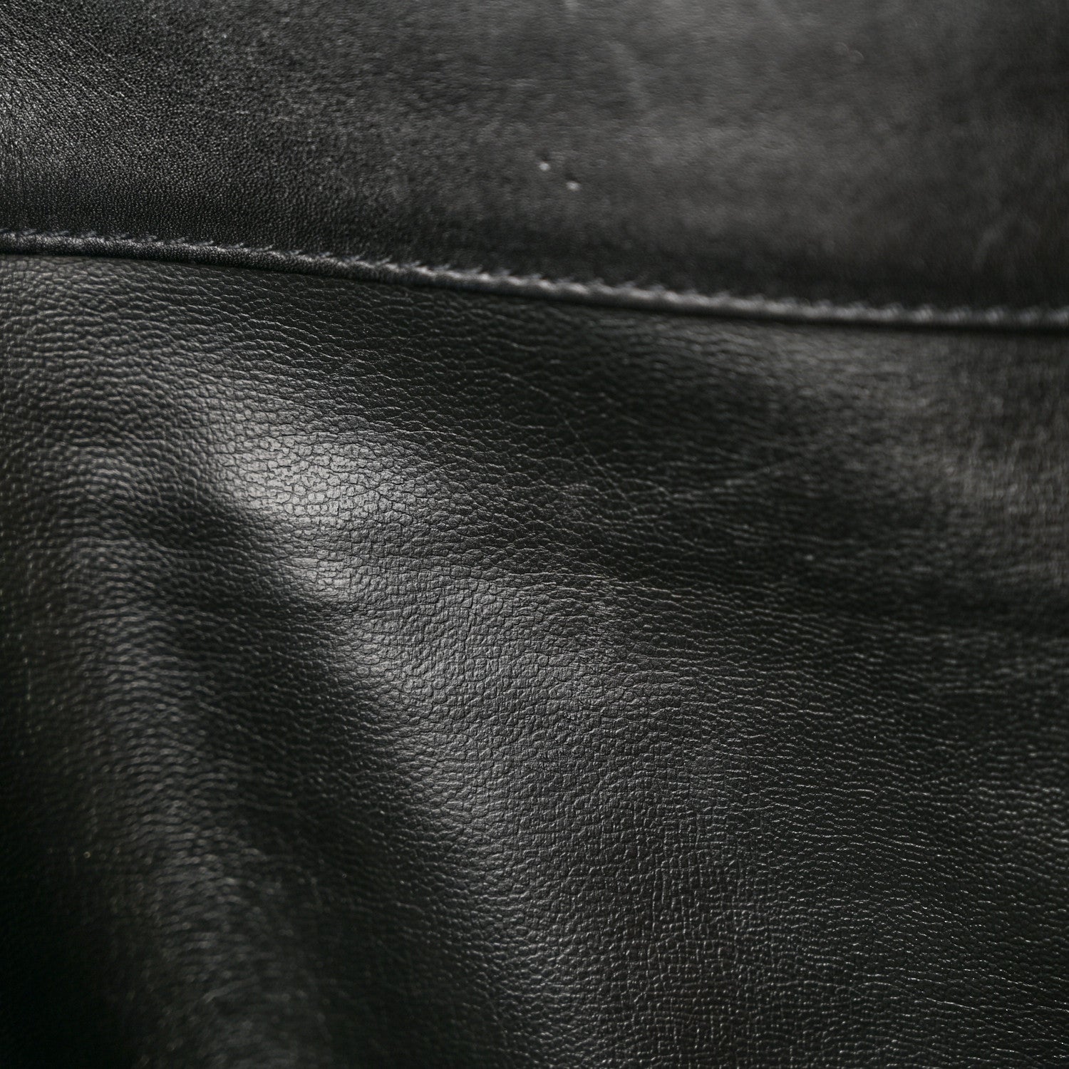 Chanel Calfskin Stitched XL Weekender Black 13 of 21
