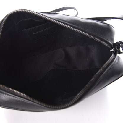 Saint Laurent Smooth Calfskin Monogram Lou Camera Bag Black 7 of 12