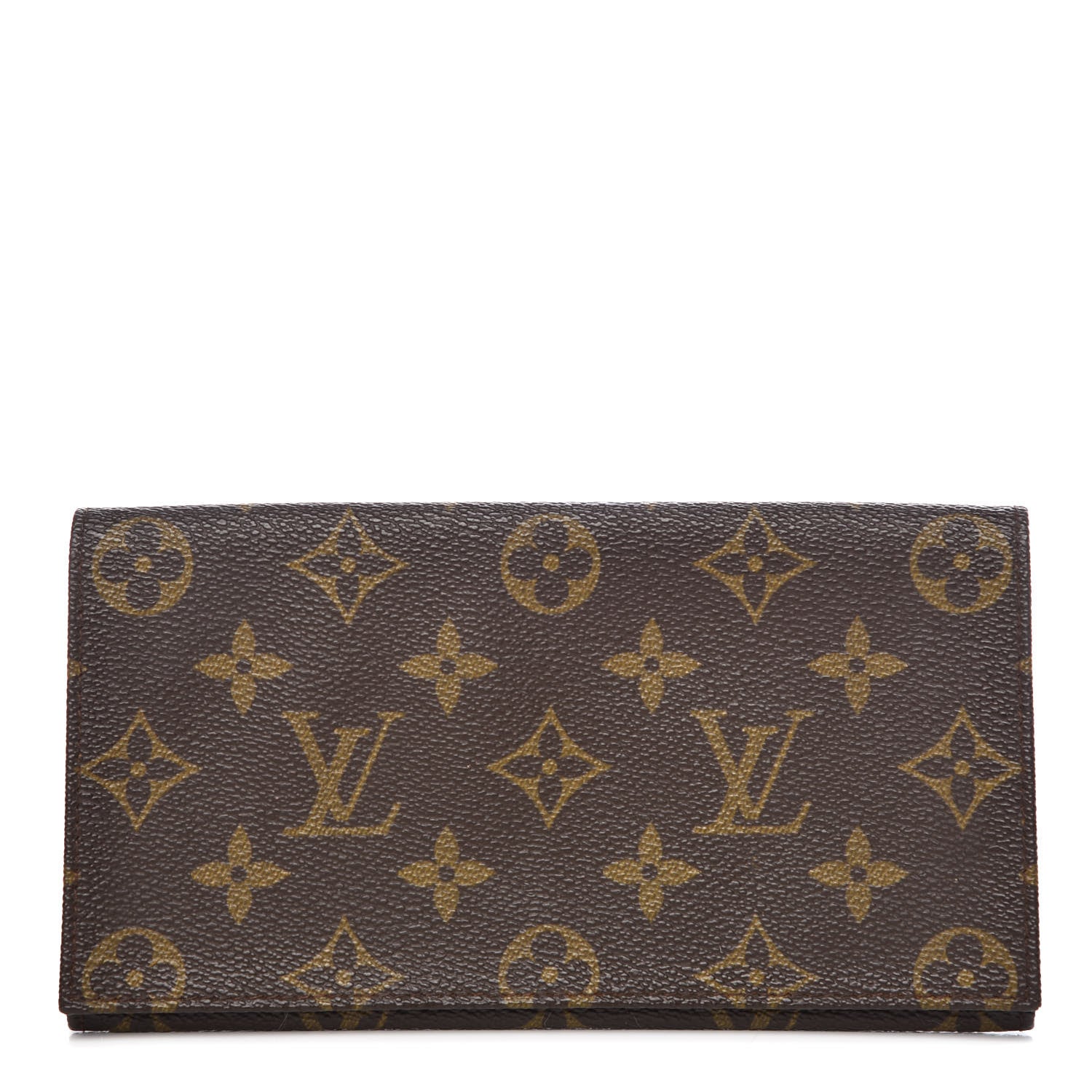 Louis Vuitton Monogram Checkbook Holder Wallet 1 of 6
