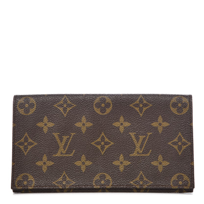 Louis Vuitton Monogram Checkbook Holder Wallet 1 of 6