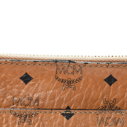 MCM Visetos Original Medium Pouch Cognac 14 of 17