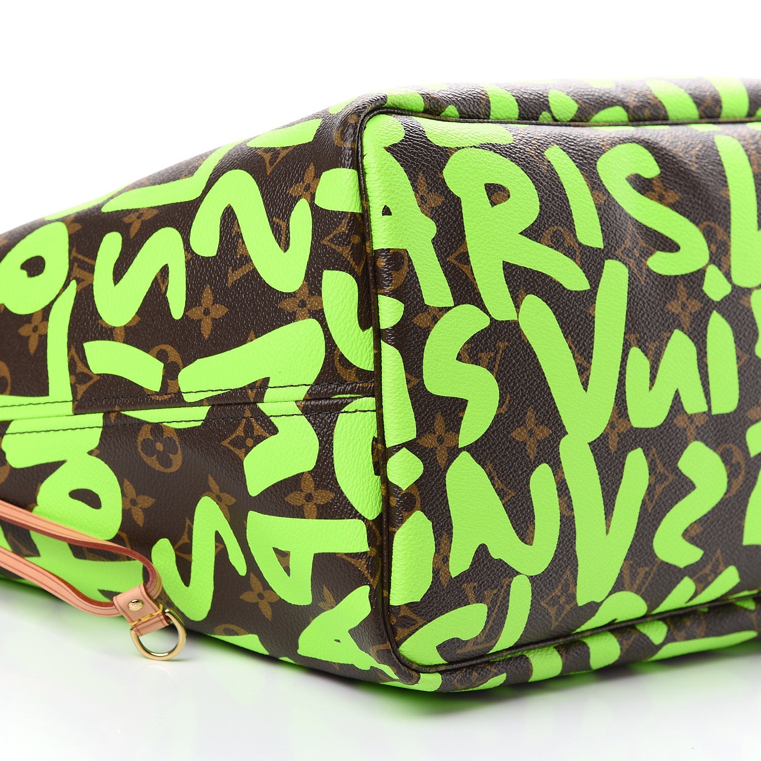 Louis Vuitton Monogram Graffiti Neverfull GM Green 8 of 10