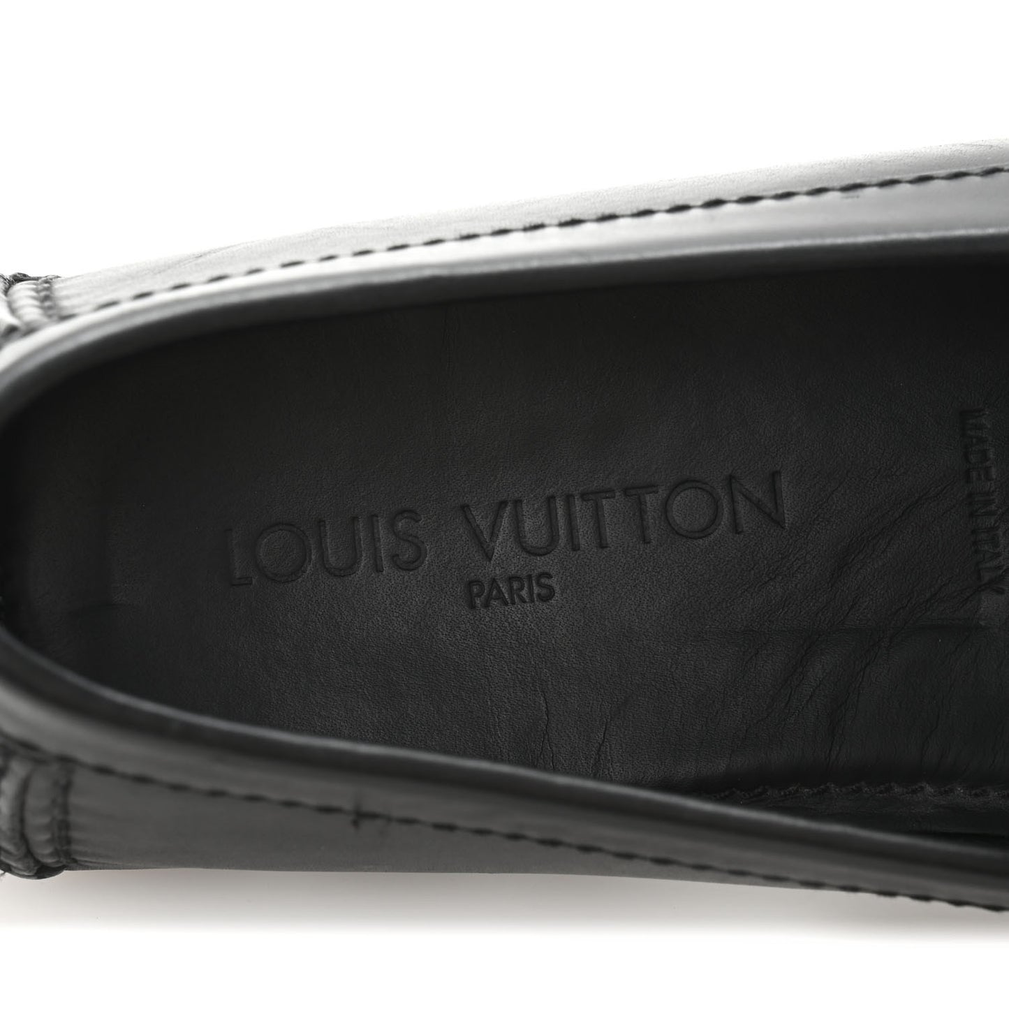 Calfskin Mens Monte Carlo Shoe Moccasin Loafers 11 Black