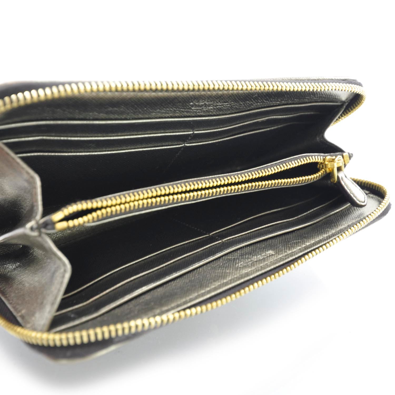 Prada Tessuto Nylon Zip Around Wallet 5 of 8