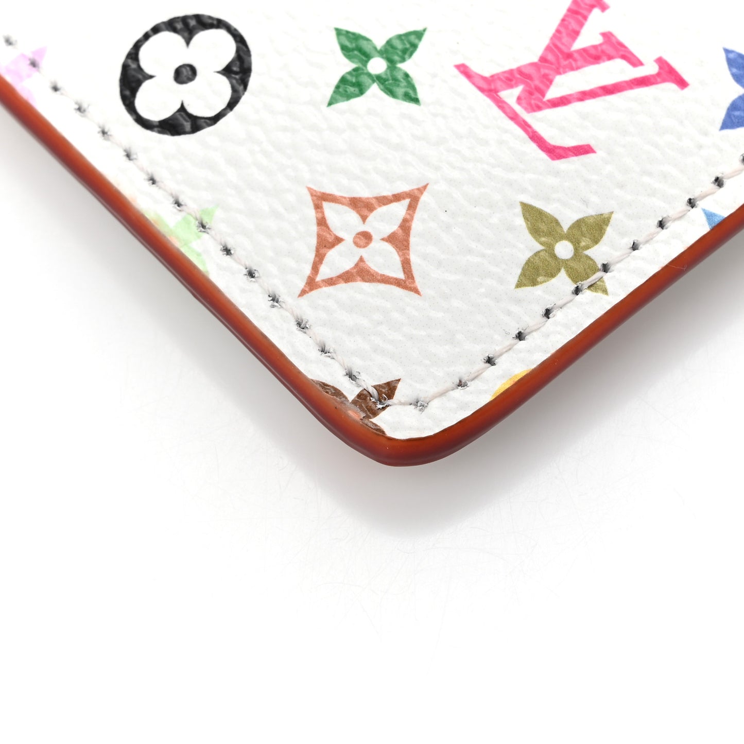 LV X TM Monogram Multicolor Card Holder Kawaii Pink