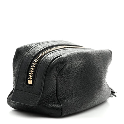 Gucci Pebbled Calfskin Medium Soho Cosmetic Case Black 3 of 7