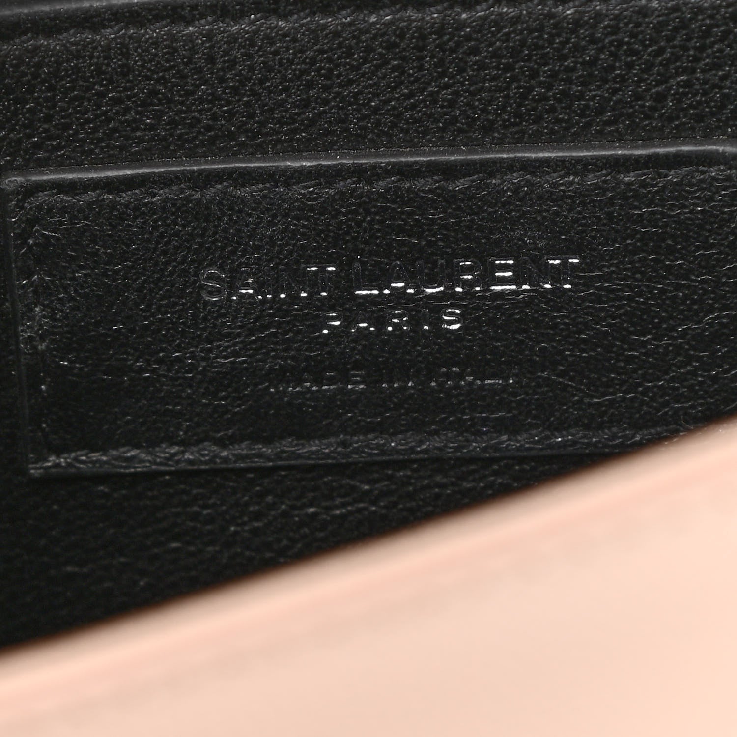 Saint Laurent Grain De Poudre Small Monogram Kate Satchel Marble Pink 6 of 9