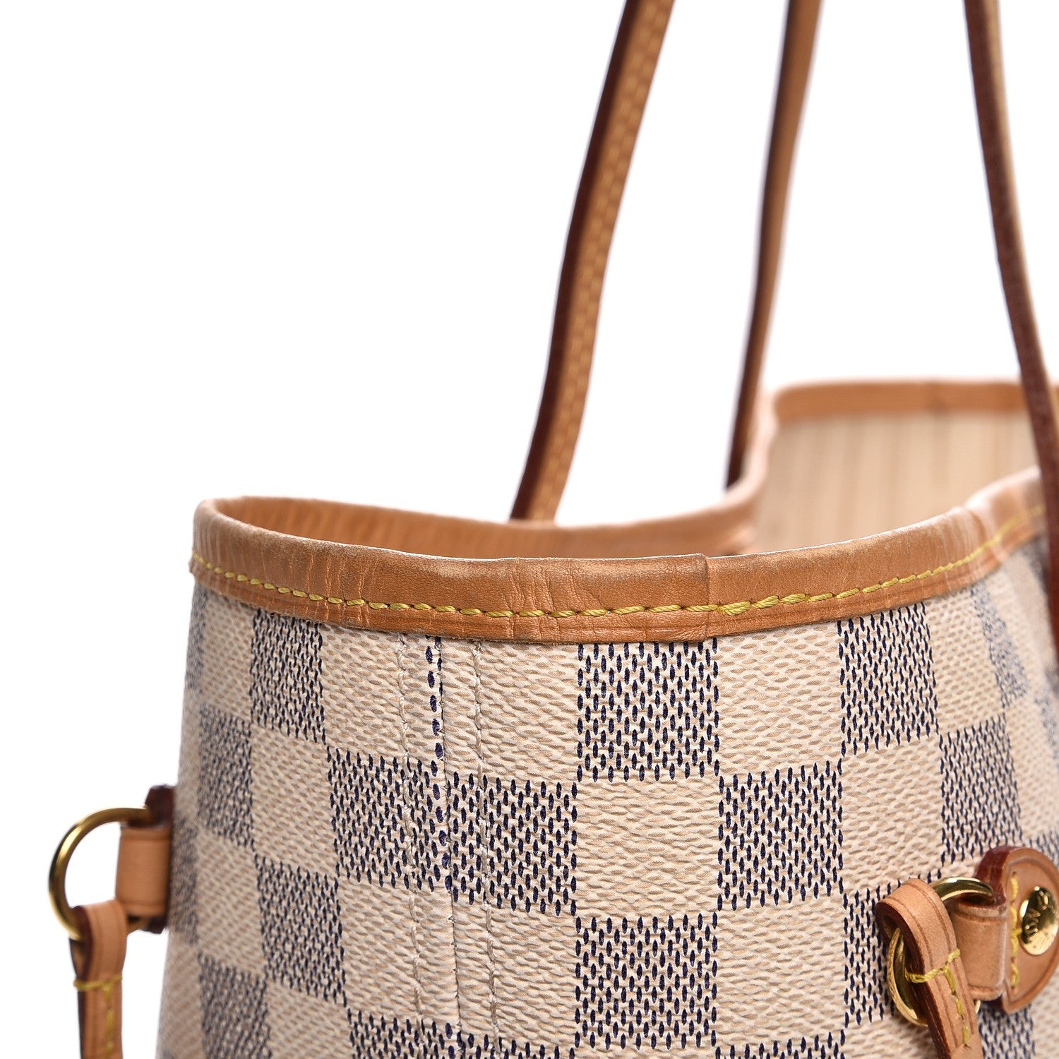 Louis Vuitton Damier Azur Neverfull MM 10 of 18