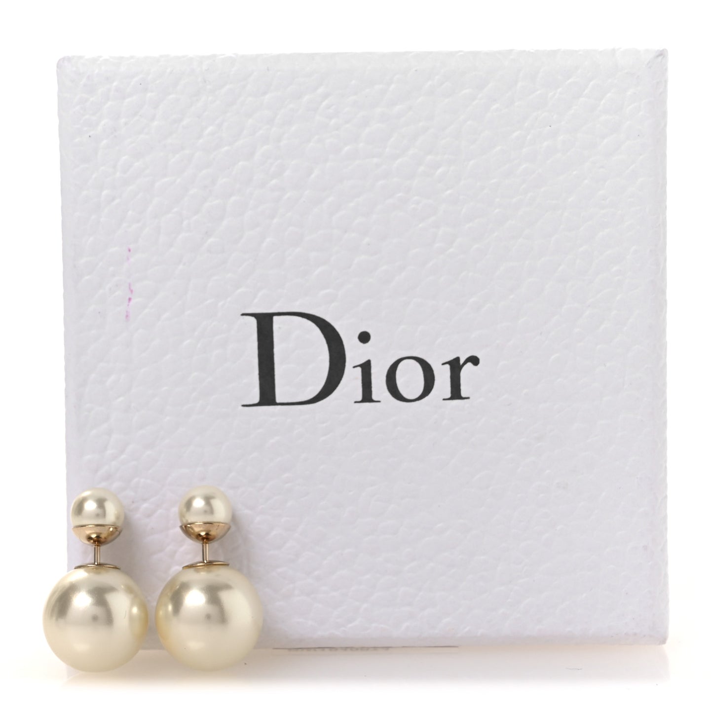 Pearl Mise En Dior Tribal Earrings Gold