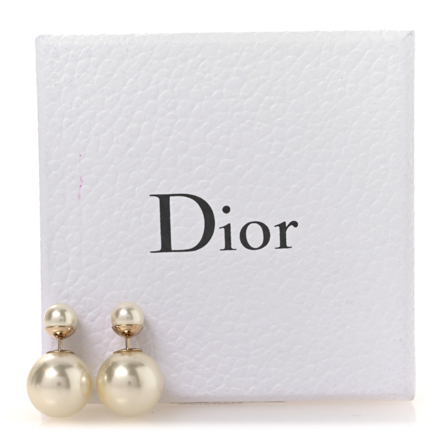 Christian Dior Pearl Mise En Dior Tribal Earrings Gold 5 of 5