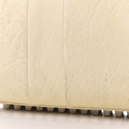 Alexander Wang Pebbled Lambskin Rocco Bone Silver Hardware 11 of 15