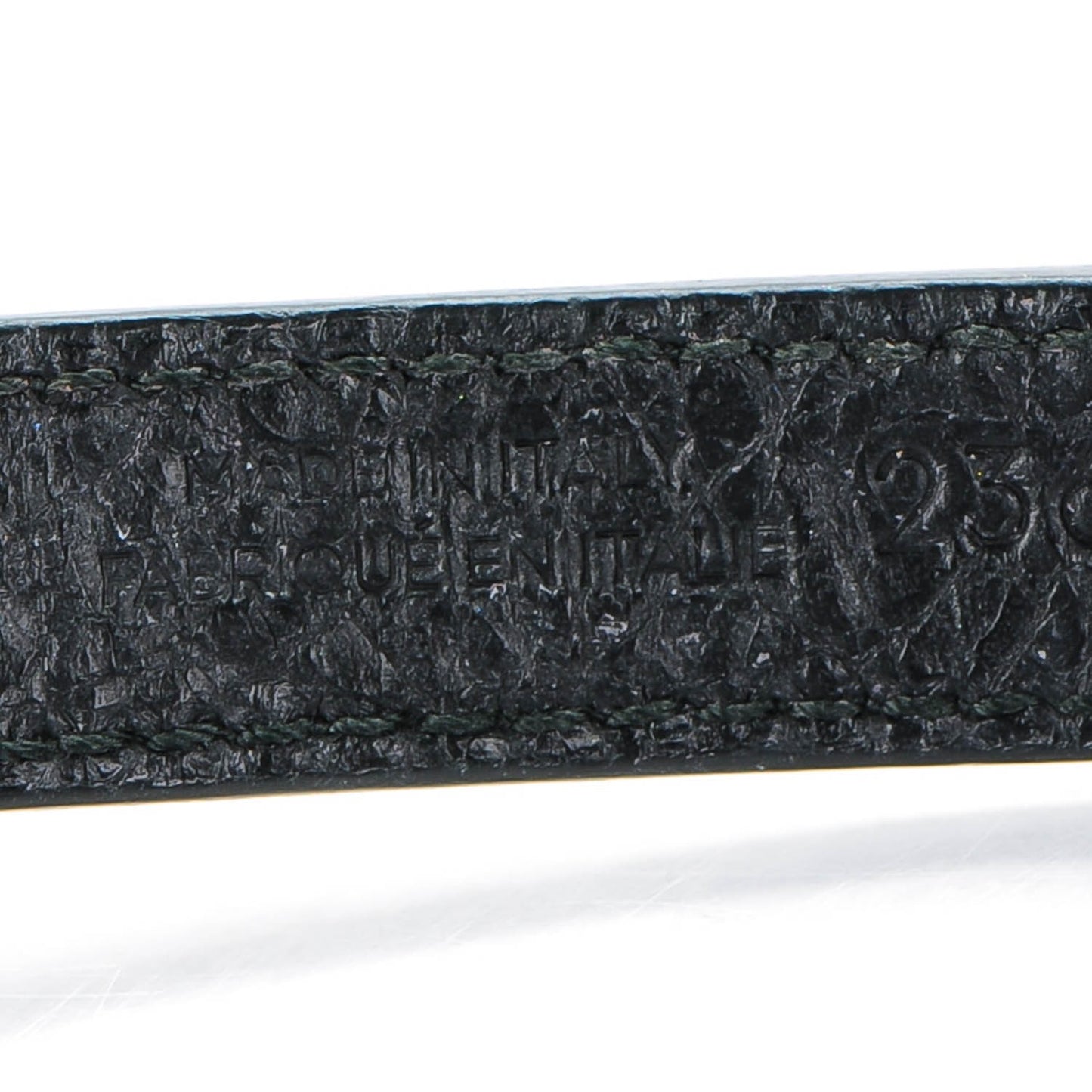 Agneau Arena Classic Hardware Triple Tour Bracelet S Black