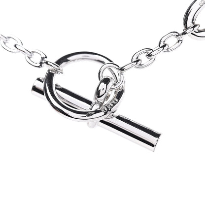 Hermes Sterling Silver Farandole Necklace 160 5 of 7