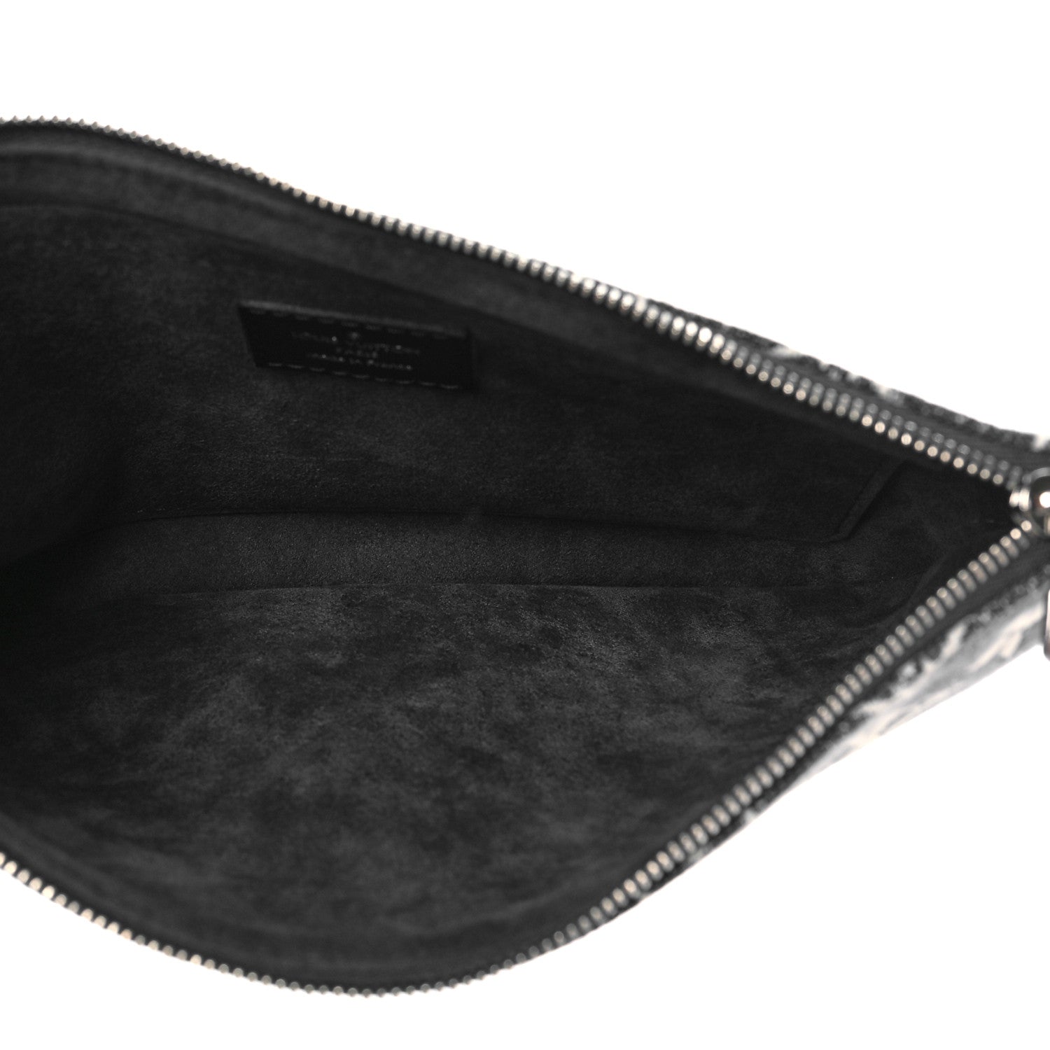 Louis Vuitton Denim Monogram Jacquard Neverfull MM GM Pochette Gray 5 of 8
