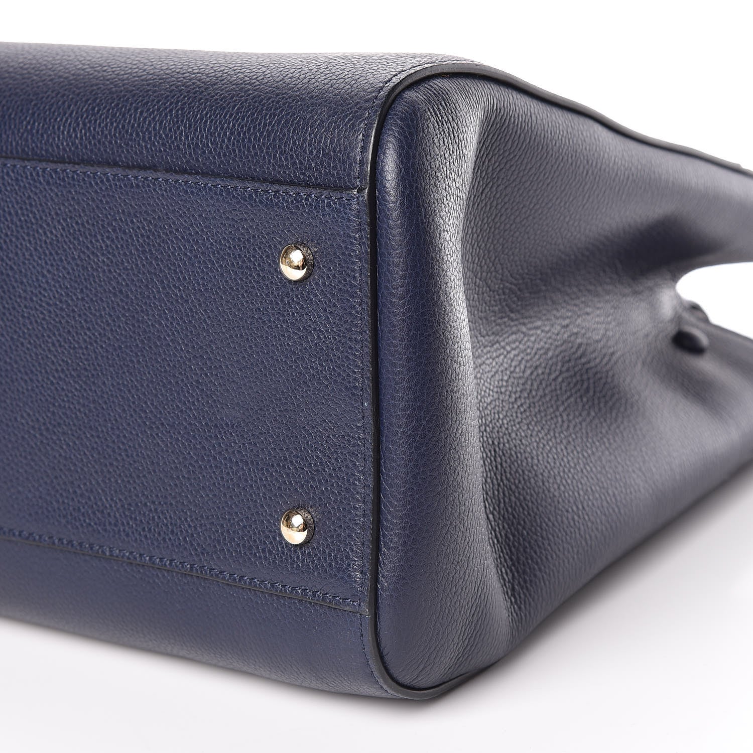 Chanel Grained Calfskin Medium Neo Executive Shopper Tote Navy 10 of 10