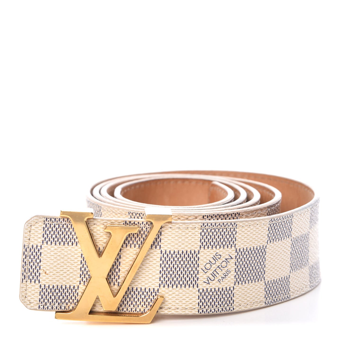 Damier Azur LV Initiales Belt 100 40