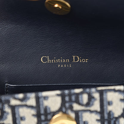 Christian Dior Oblique Saddle Belt Bag Blue 6 of 11