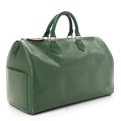 Louis Vuitton Epi Speedy 35 Borneo 3 of 8