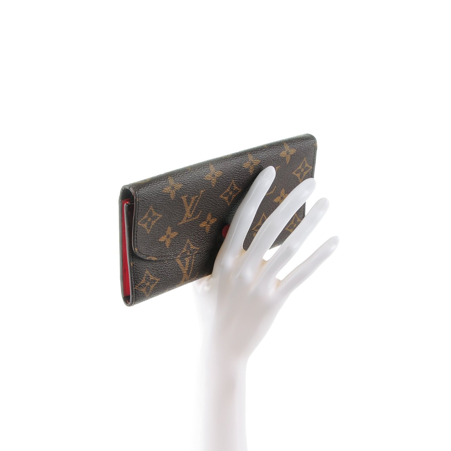 Monogram Emilie Wallet Piment