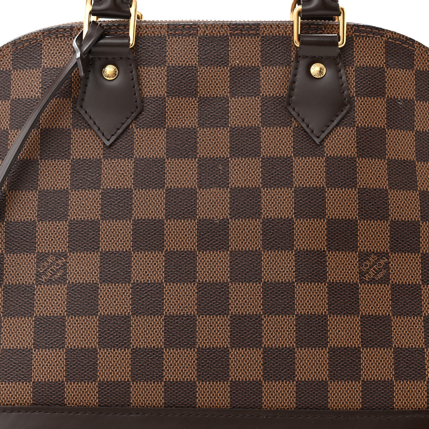 LOUIS VUITTON Damier Ebene Alma PM