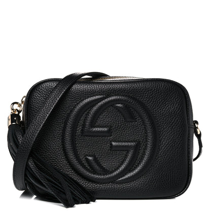Gucci Pebbled Calfskin Small Soho Disco Bag Black 1 of 11