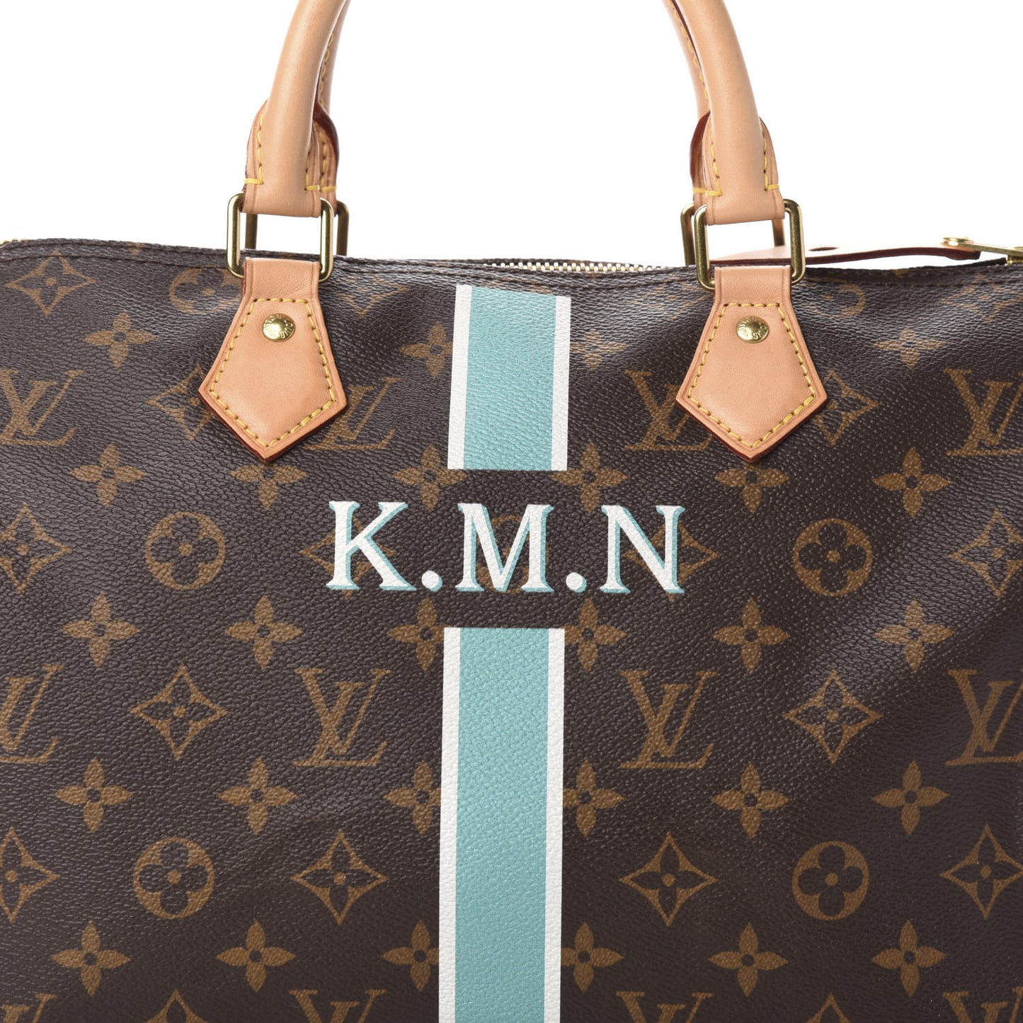 Monogram My LV Heritage Speedy 30 Vert Clair Blanc