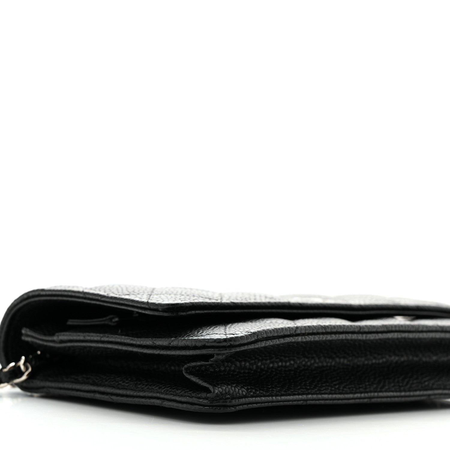 Chanel Caviar Quilted Wallet on Chain WOC Black 10 of 12