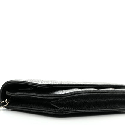 Chanel Caviar Quilted Wallet on Chain WOC Black 10 of 12