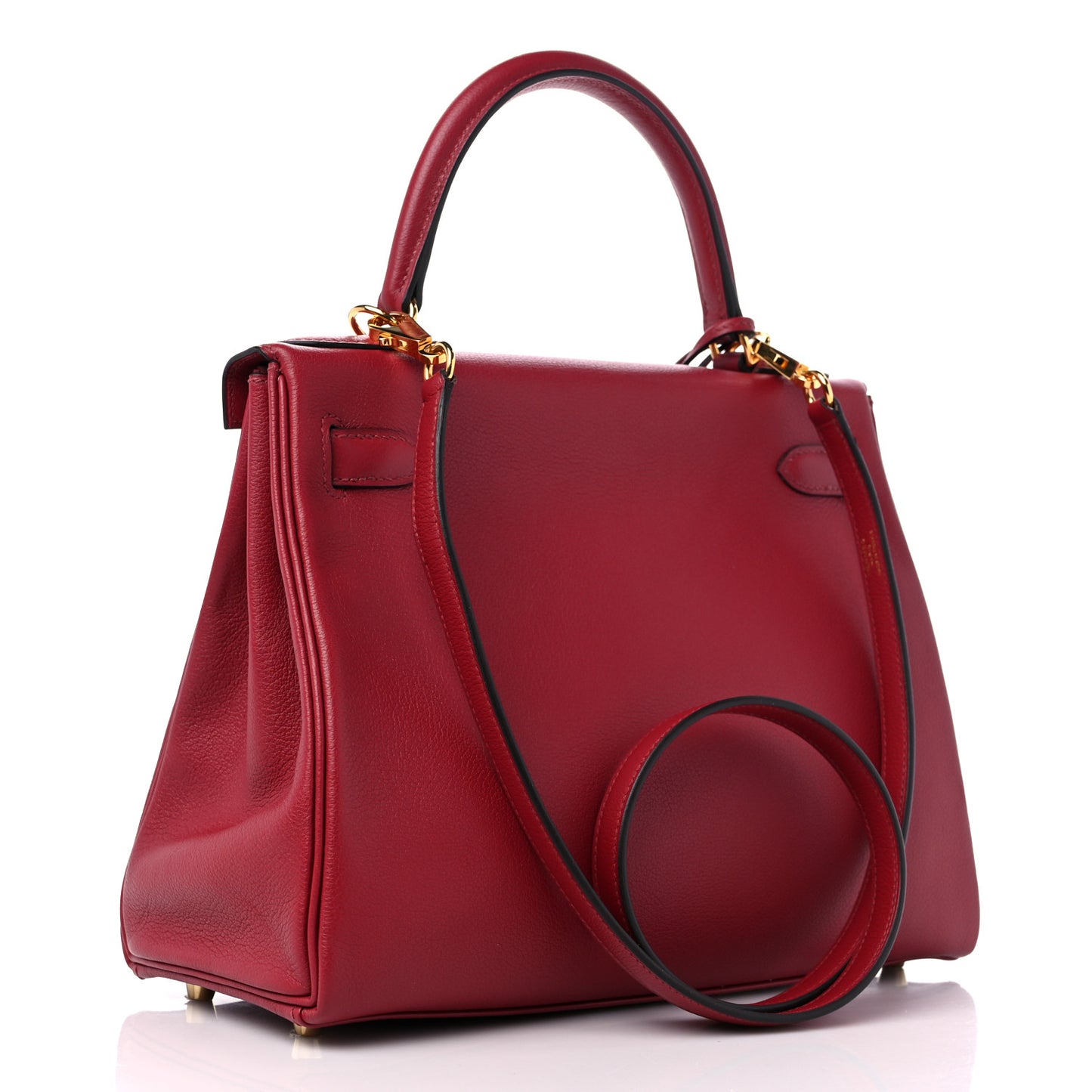 Evercolor Kelly Retourne 28 Rouge Grenat