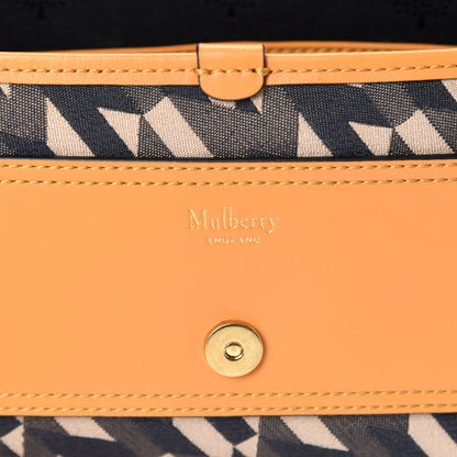 Mulberry Econyl Nylon Jacquard Calfskin Mini M Satchel Deep Amber 8 of 11