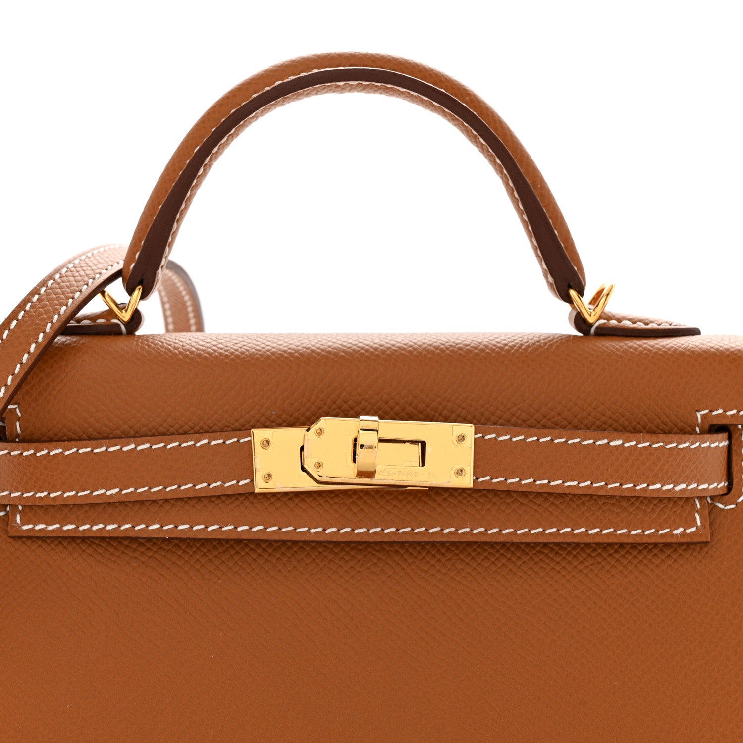 Hermes Epsom Mini Kelly Sellier 20 Gold 7 of 10