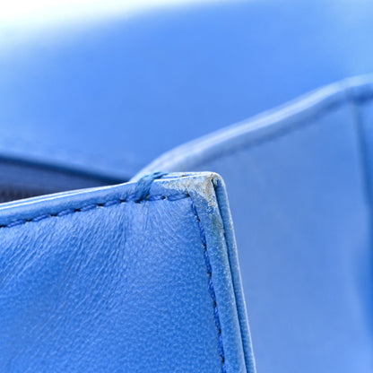 Chanel Lambskin Quilted New Medium Boy Flap Blue 15 of 18