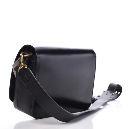 Burberry Supple Bridle Square Satchel Black 3 of 7